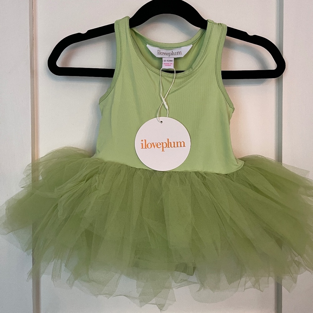 Tutu Dress - Tinkerbell Green - 6/12M